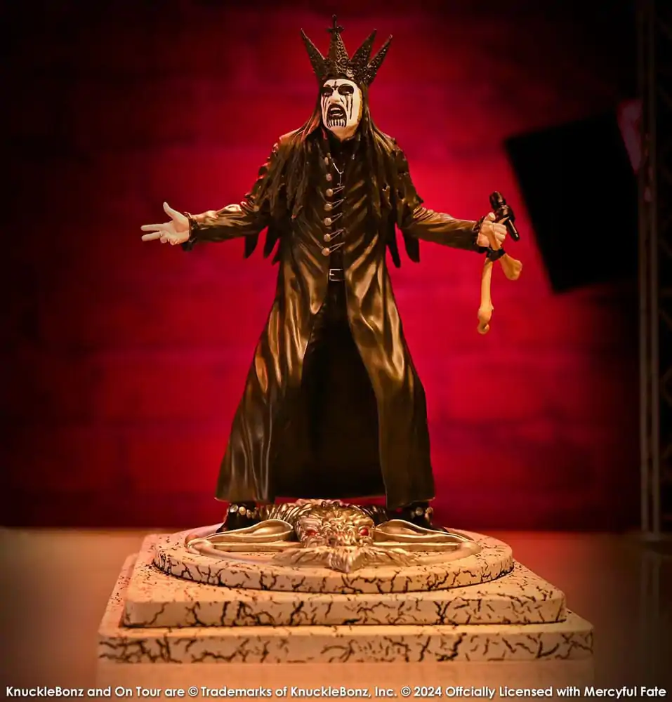 Mercyful Fate Rock Iconz Kip King Diamond III (Black Version) 22 cm fotografija proizvoda