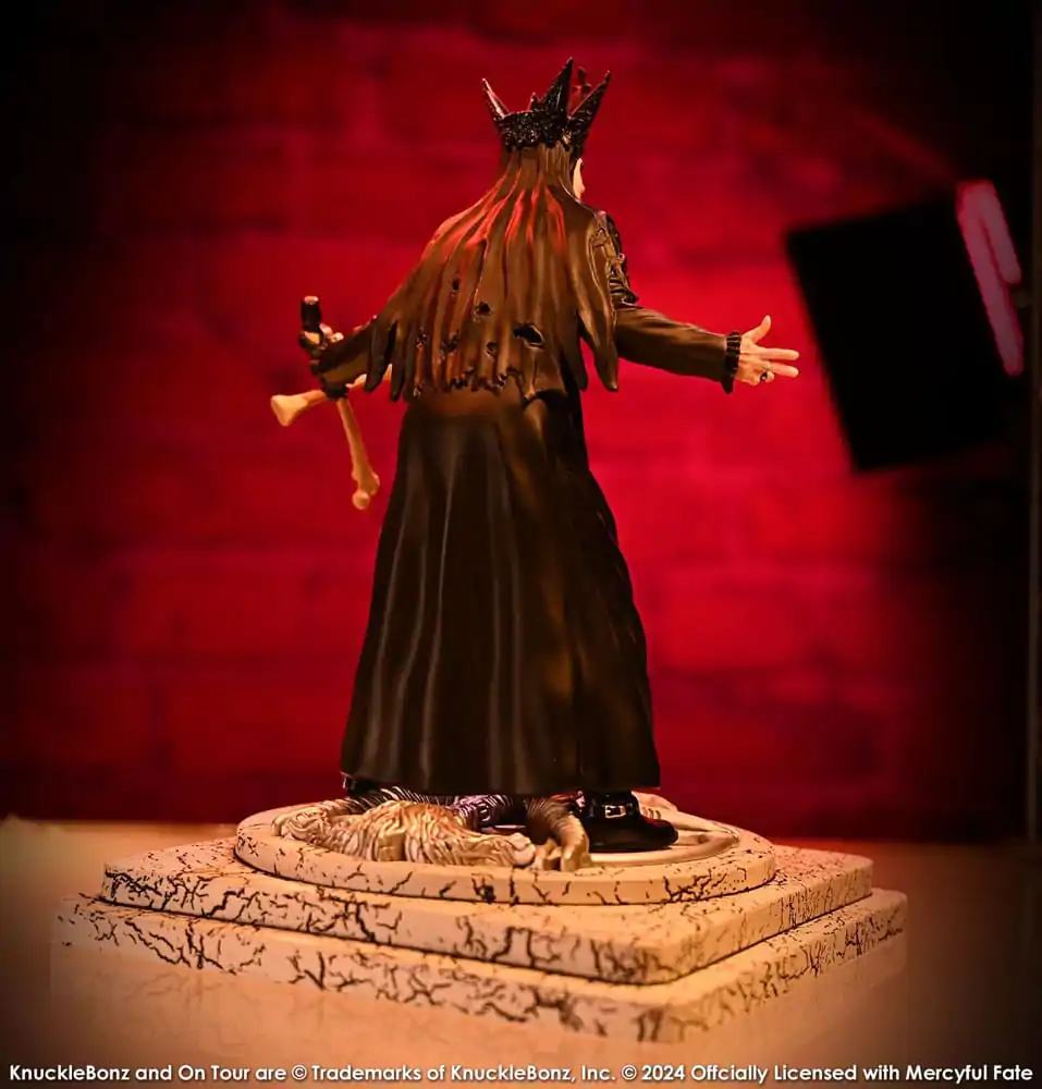 Mercyful Fate Rock Iconz Kip King Diamond III (Black Version) 22 cm fotografija proizvoda