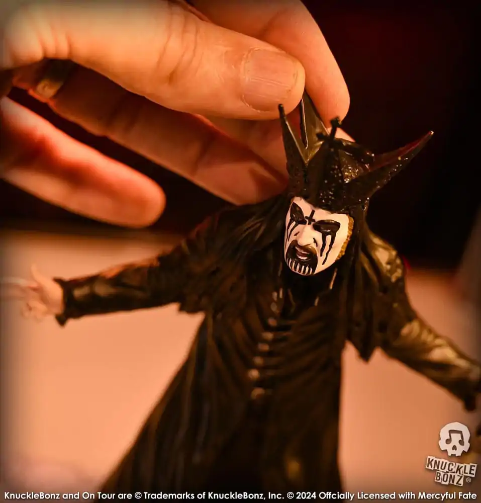 Mercyful Fate Rock Iconz Kip King Diamond III (Black Version) 22 cm fotografija proizvoda