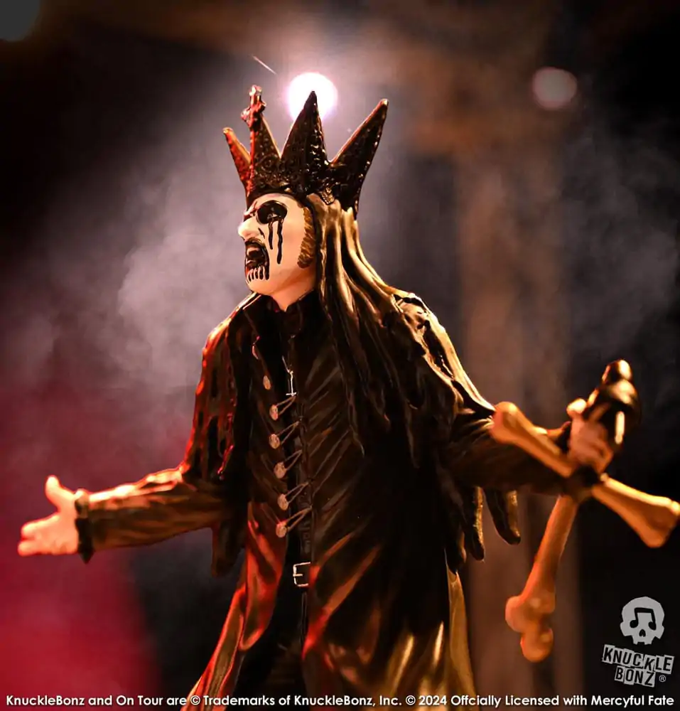 Mercyful Fate Rock Iconz Kip King Diamond III (Black Version) 22 cm fotografija proizvoda