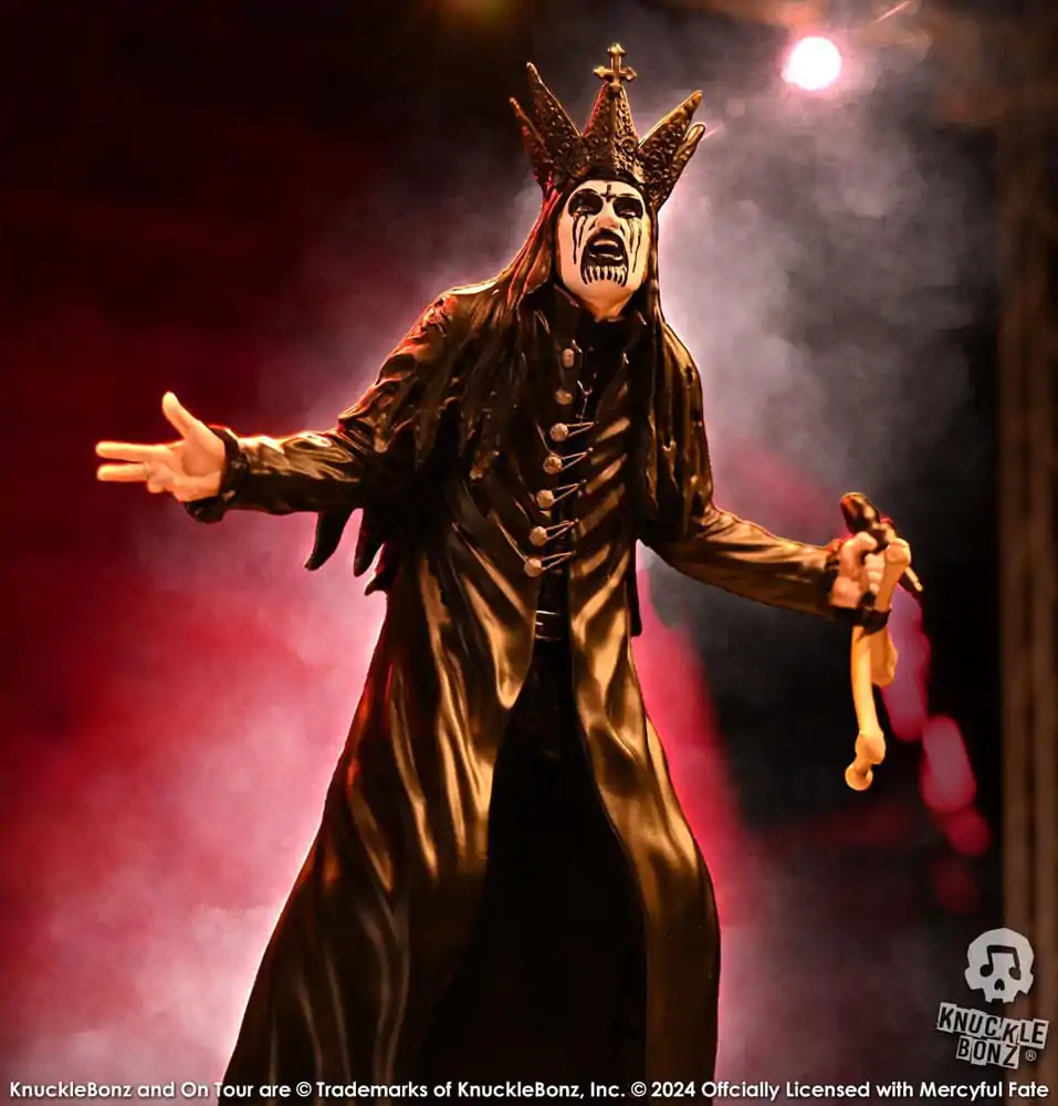 Mercyful Fate Rock Iconz Kip King Diamond III (Black Version) 22 cm fotografija proizvoda
