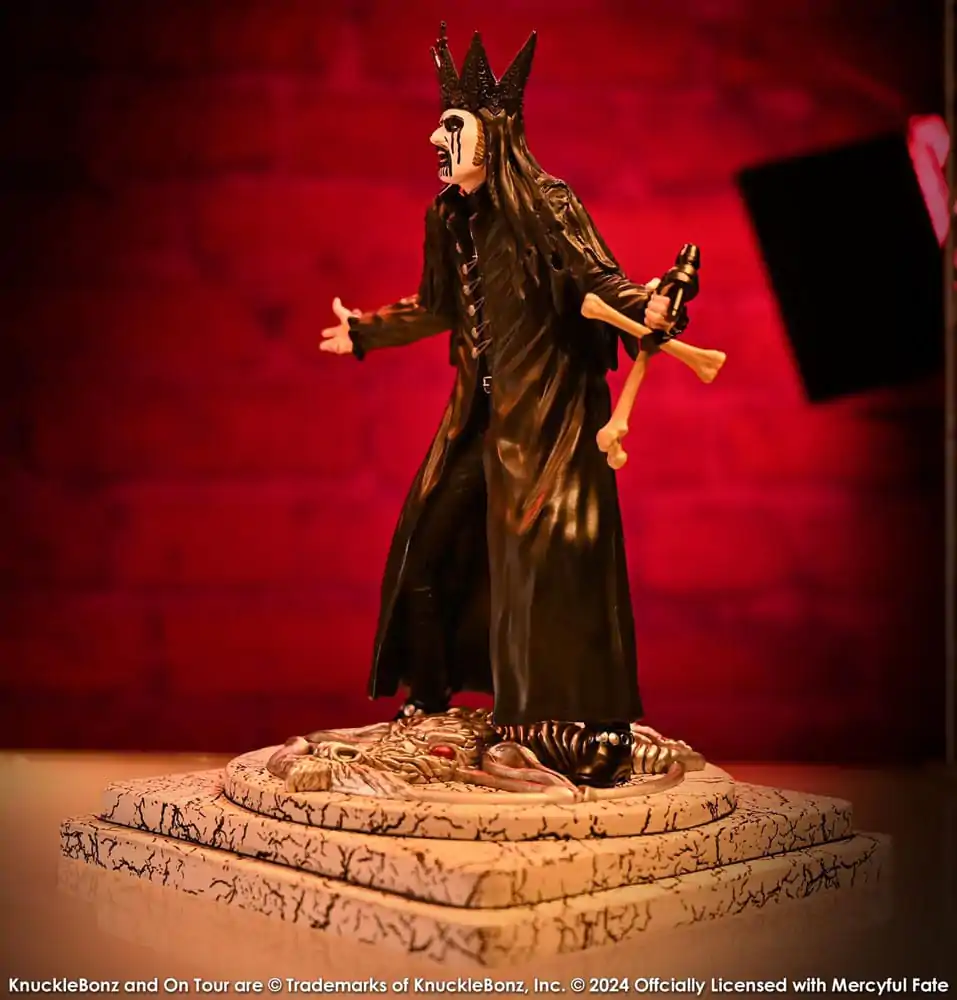 Mercyful Fate Rock Iconz Kip King Diamond III (Black Version) 22 cm fotografija proizvoda