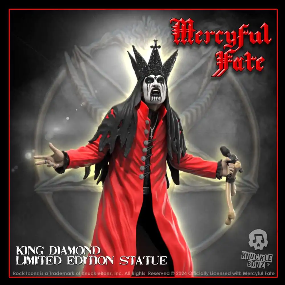 Mercyful Fate Rock Iconz kip King Diamond III (Red Version) 22 cm fotografija proizvoda