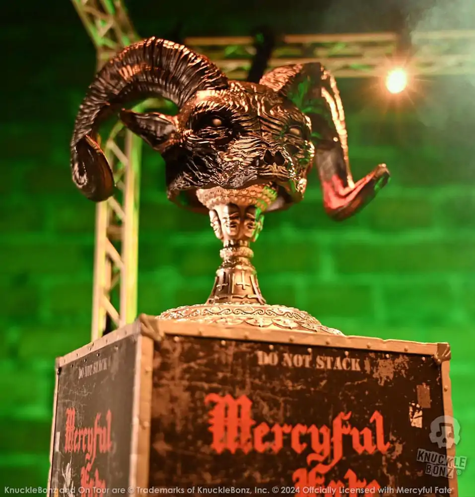 Mercyful Fate Rock Ikonz On Tour Road Case Kip & Set maske za pozornicu Svjetska turneja fotografija proizvoda