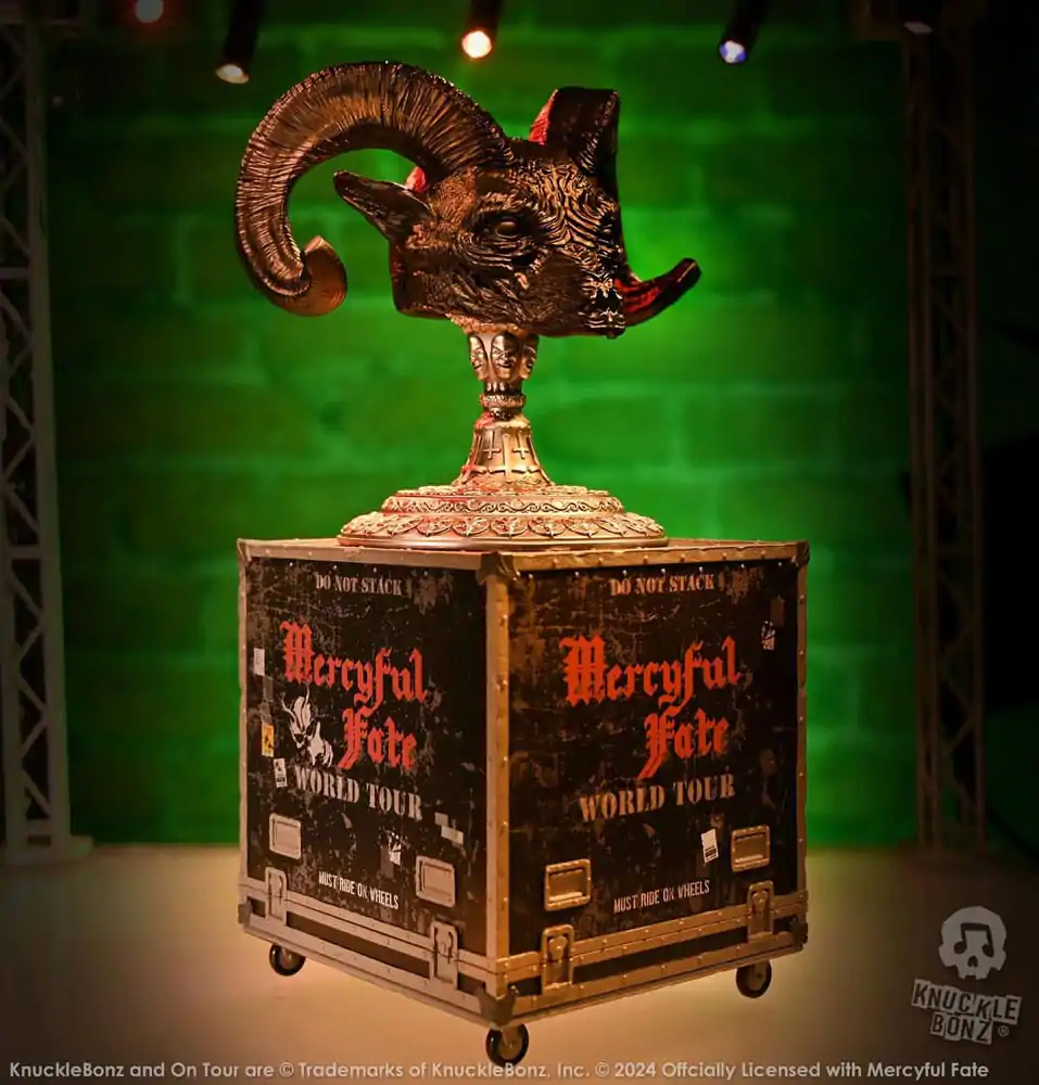 Mercyful Fate Rock Ikonz On Tour Road Case Kip & Set maske za pozornicu Svjetska turneja fotografija proizvoda