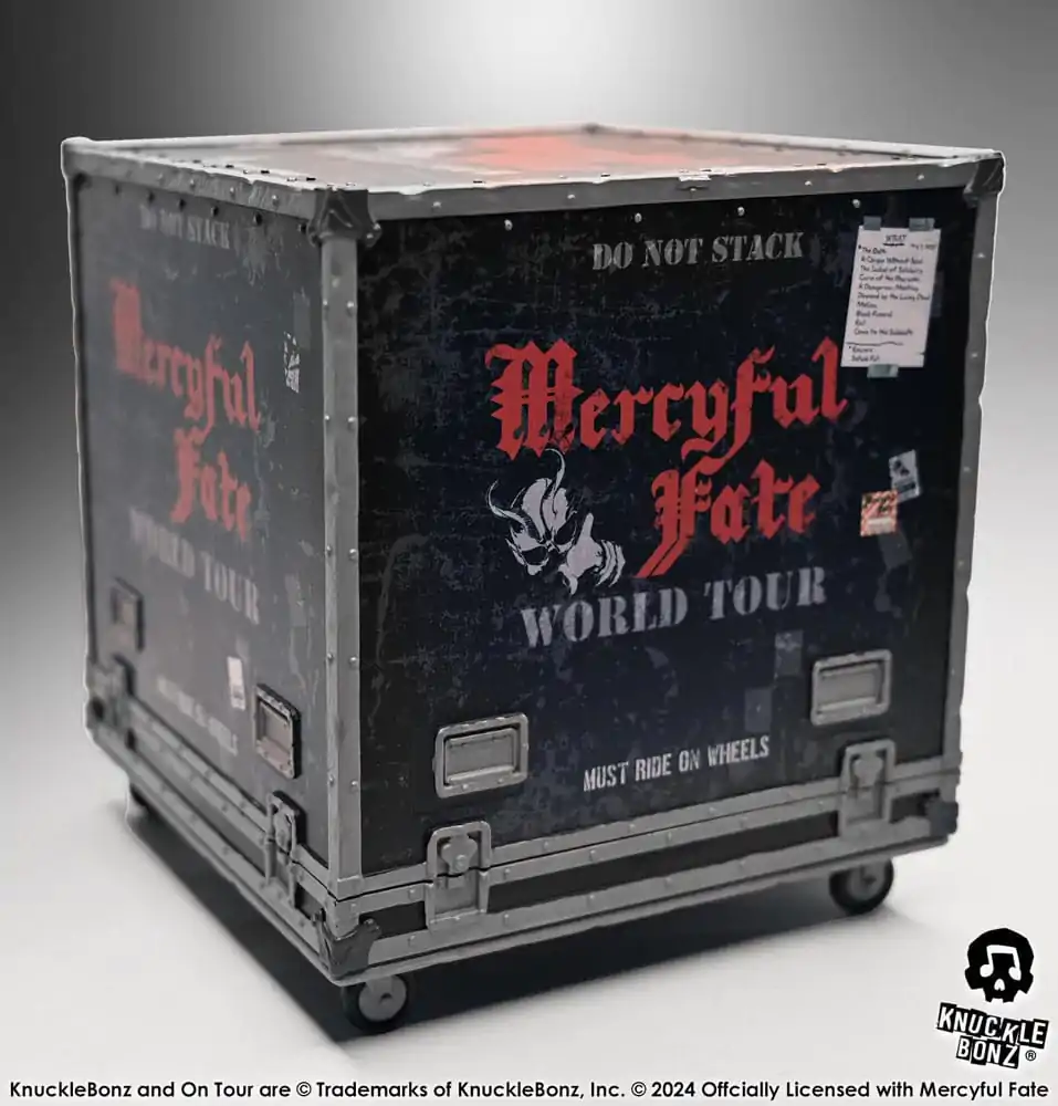 Mercyful Fate Rock Ikonz On Tour Road Case Kip & Set maske za pozornicu Svjetska turneja fotografija proizvoda