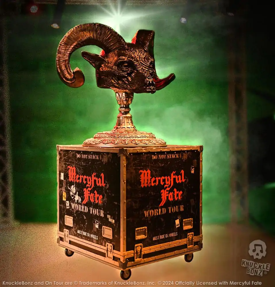 Mercyful Fate Rock Ikonz On Tour Road Case Kip & Set maske za pozornicu Svjetska turneja fotografija proizvoda