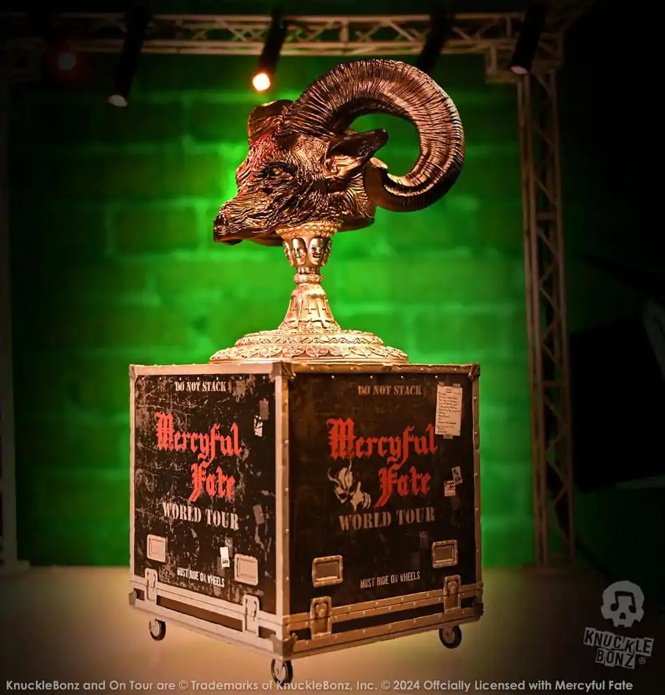 Mercyful Fate Rock Ikonz On Tour Road Case Kip & Set maske za pozornicu Svjetska turneja fotografija proizvoda
