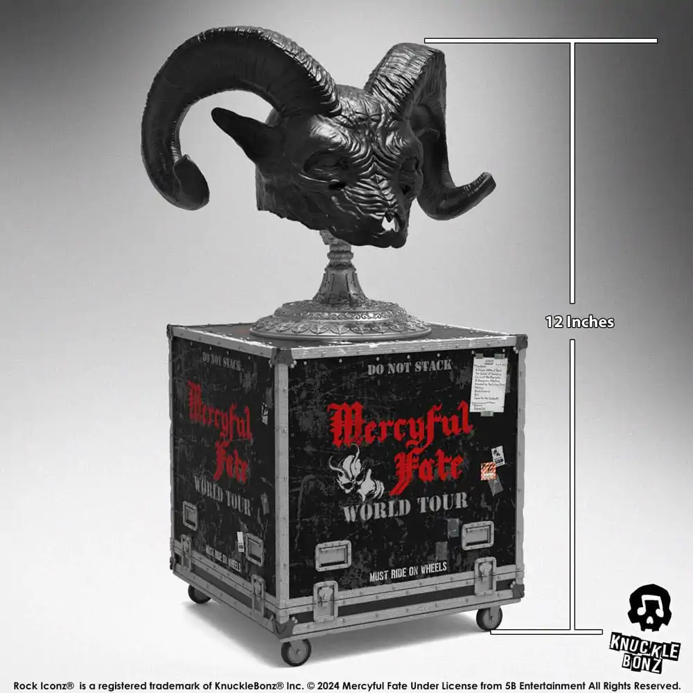 Mercyful Fate Rock Ikonz On Tour Road Case Kip & Set maske za pozornicu Svjetska turneja fotografija proizvoda