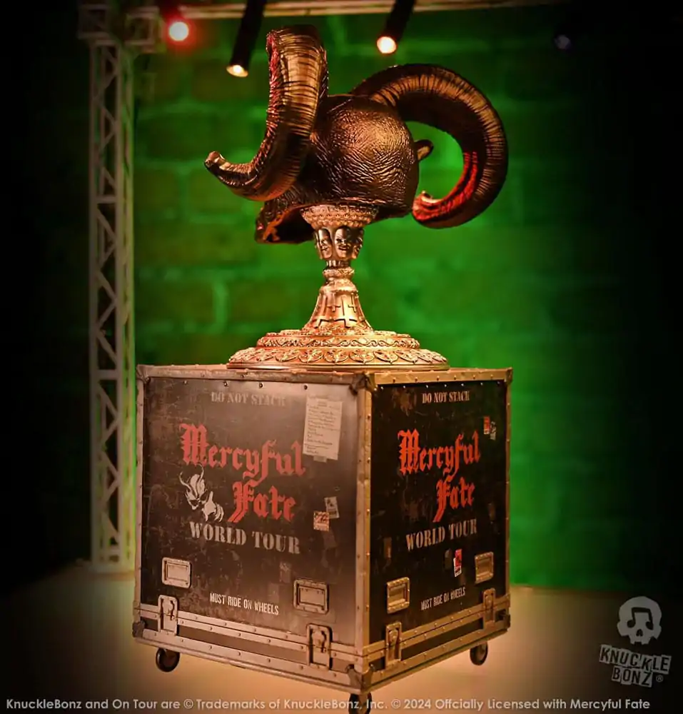 Mercyful Fate Rock Ikonz On Tour Road Case Kip & Set maske za pozornicu Svjetska turneja fotografija proizvoda
