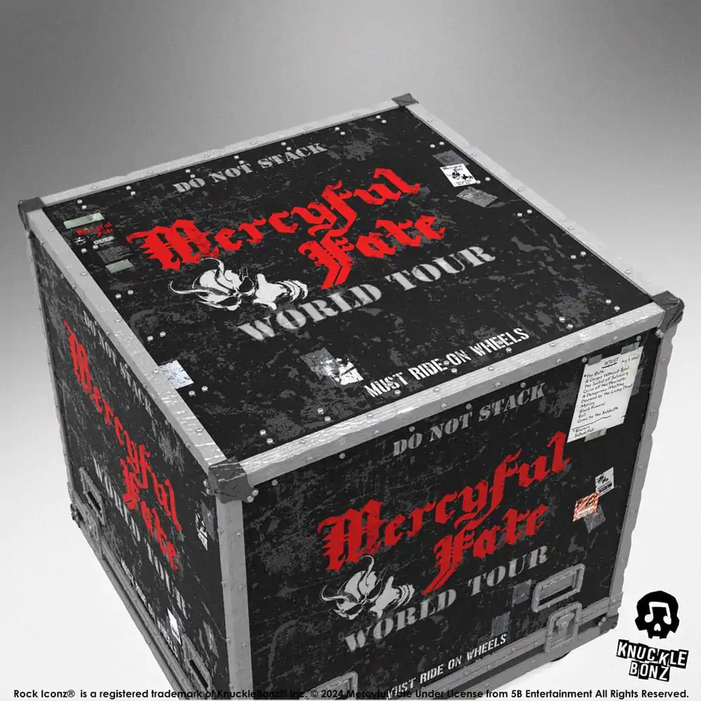 Mercyful Fate Rock Ikonz On Tour Road Case Kip & Set maske za pozornicu Svjetska turneja fotografija proizvoda