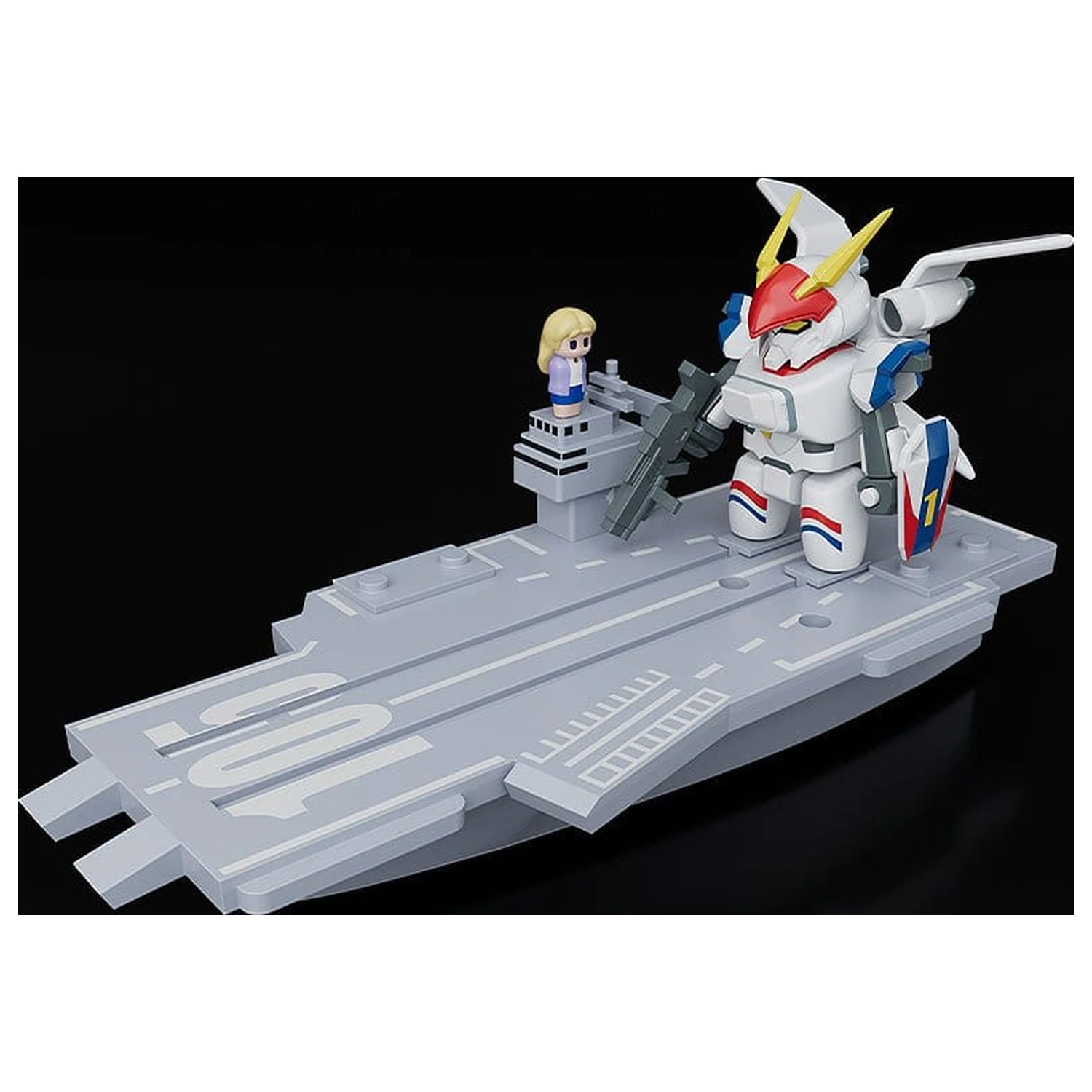 Metal Armor Dragonar Brickroid Akcijska figura Dragonar-1 (Opening Ver.) & Nosač set 5 cm fotografija proizvoda