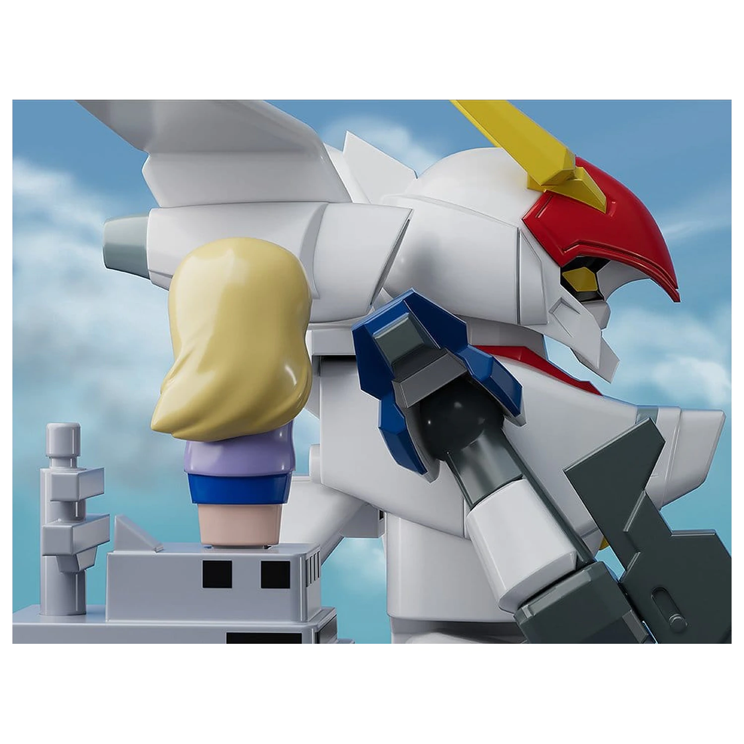 Metal Armor Dragonar Brickroid Akcijska figura Dragonar-1 (Opening Ver.) & Nosač set 5 cm fotografija proizvoda