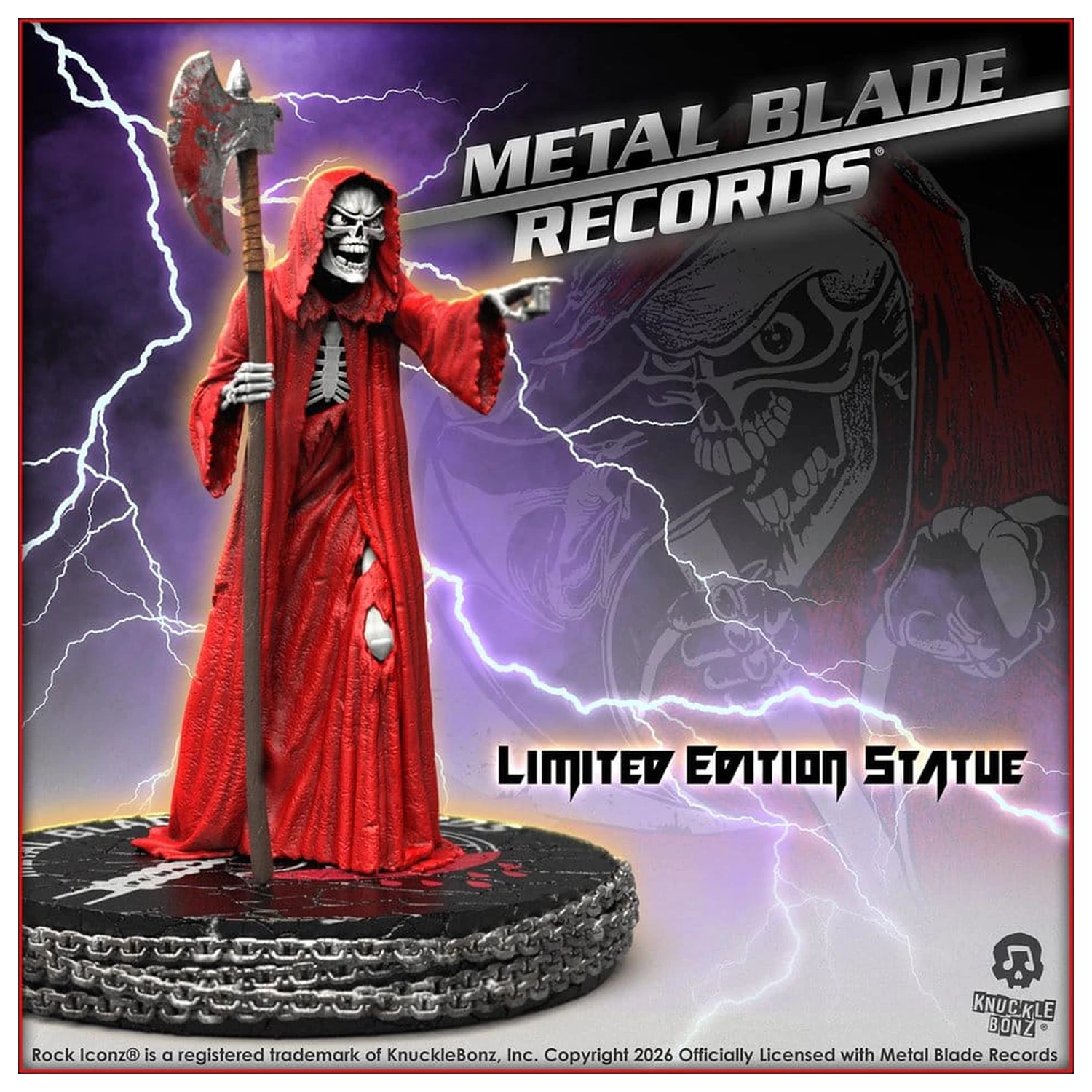 Metal Blade 3D Vinyl Figure Reaper fotografija proizvoda