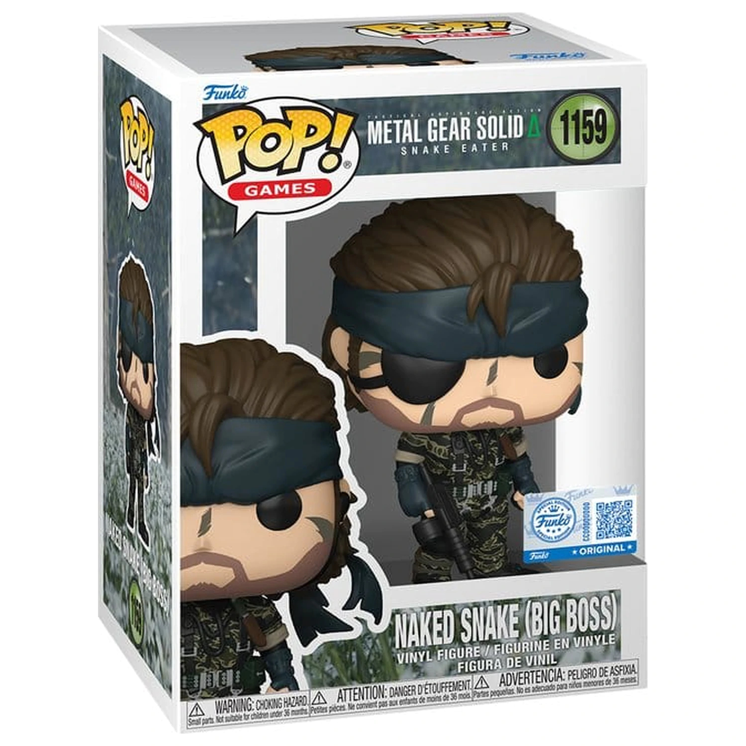Metal Gear Funko POP! Games Vinilna figura Metal Gear Solid 3- Big Boss 9 cm fotografija proizvoda