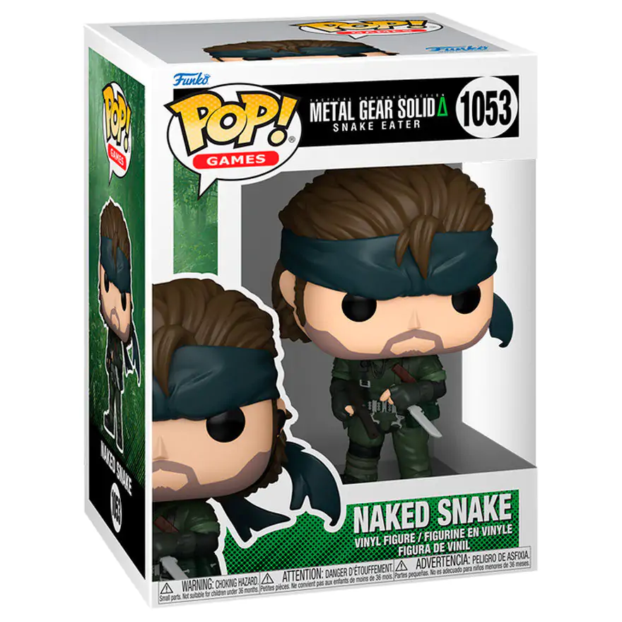 Metal Gear Funko POP! Games Vinyl figura Goli Zmija 9 cm fotografija proizvoda