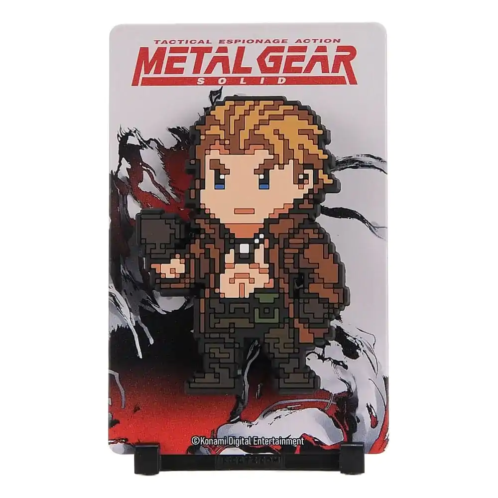 Metal Gear Solid 1 FiGGYZ Magnet Kolekcionarski Liquid Snake 11 cm fotografija proizvoda