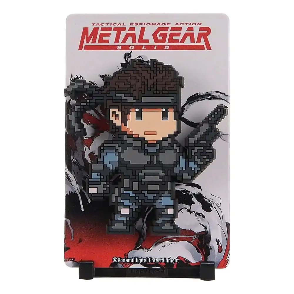 Metal Gear Solid 1 FiGGYZ Magnet Kolekcionarski Solid Snake 11 cm fotografija proizvoda