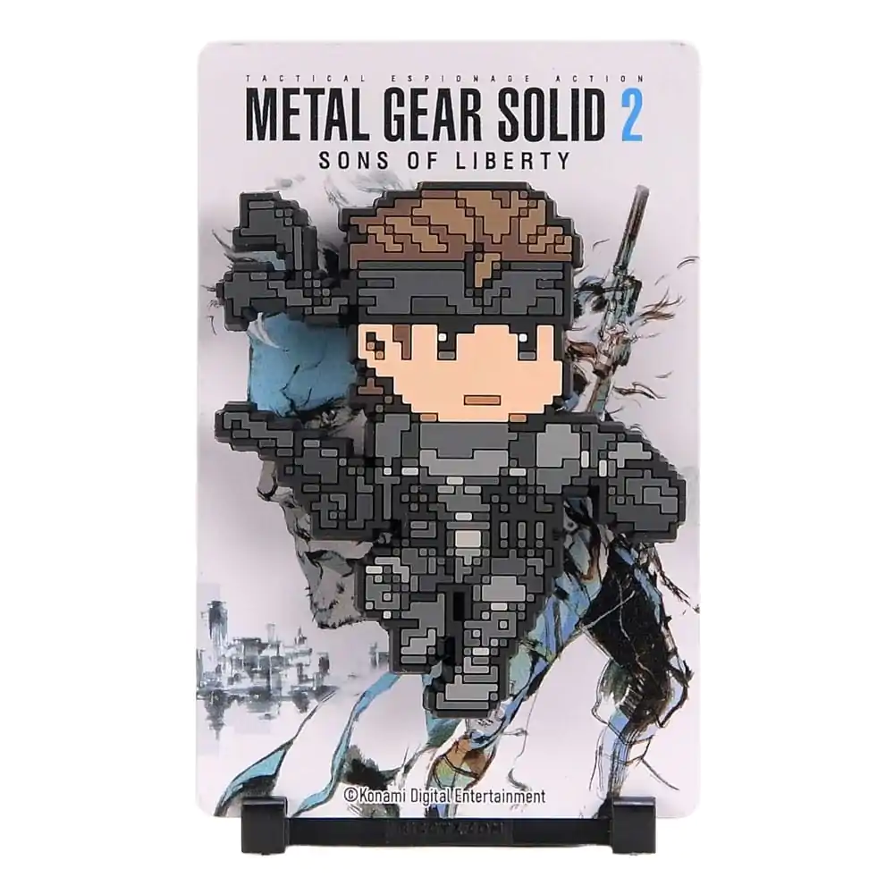 Metal Gear Solid 2 FiGGYZ Magnet Kolekcionarski Solid Snake (Hero Pose) 11 cm fotografija proizvoda