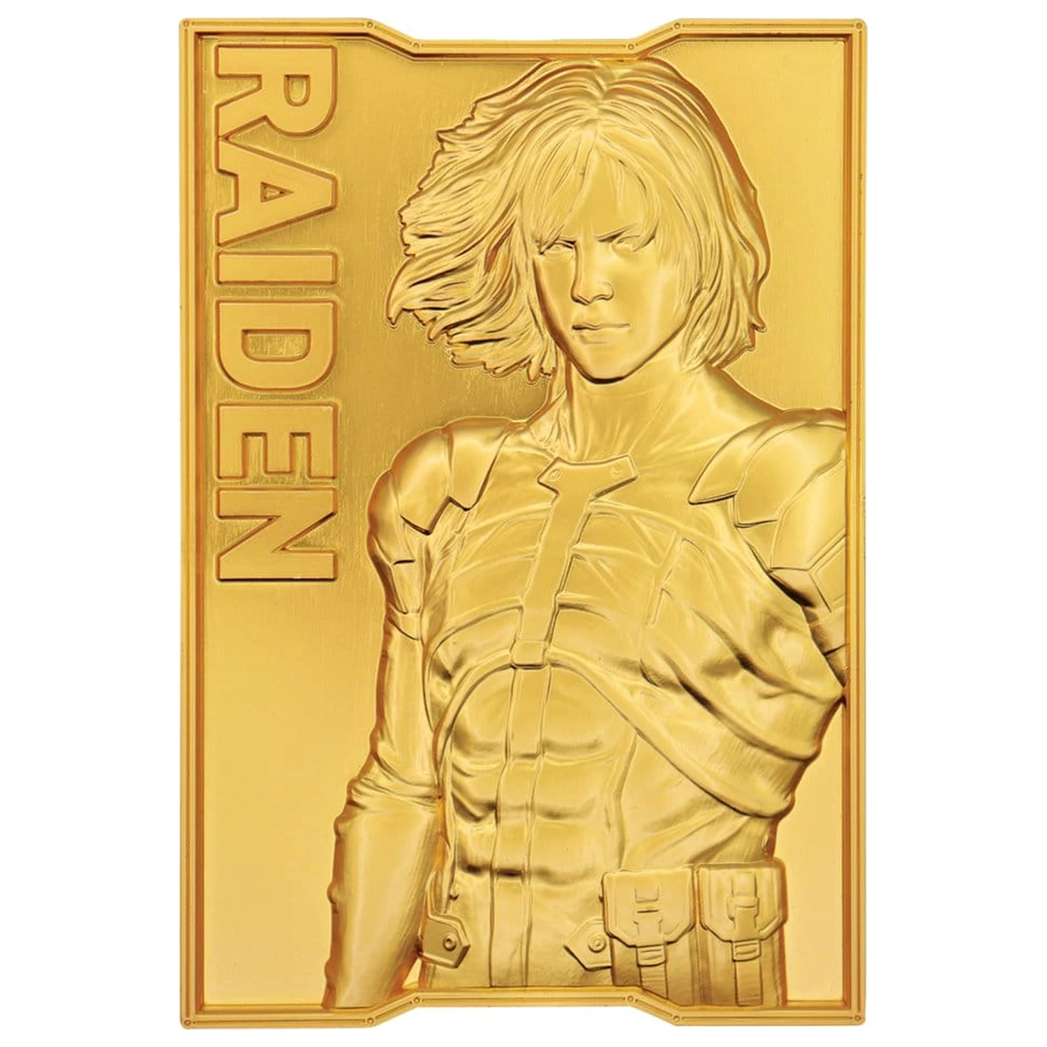 Metal Gear Solid 2 Ingot Raiden 24k pozlaćeno ograničeno izdanje fotografija proizvoda