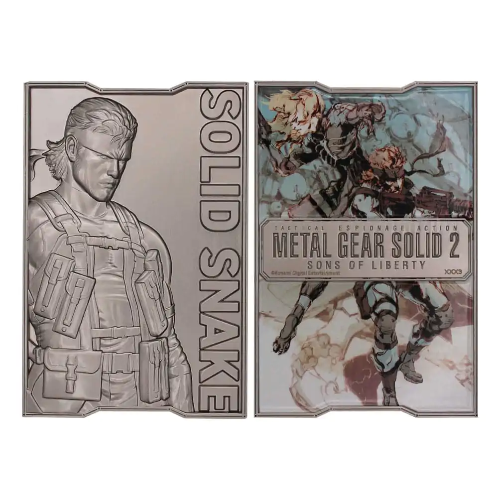 Metal Gear Solid 2 Ingot Zmija Limitirano izdanje fotografija proizvoda