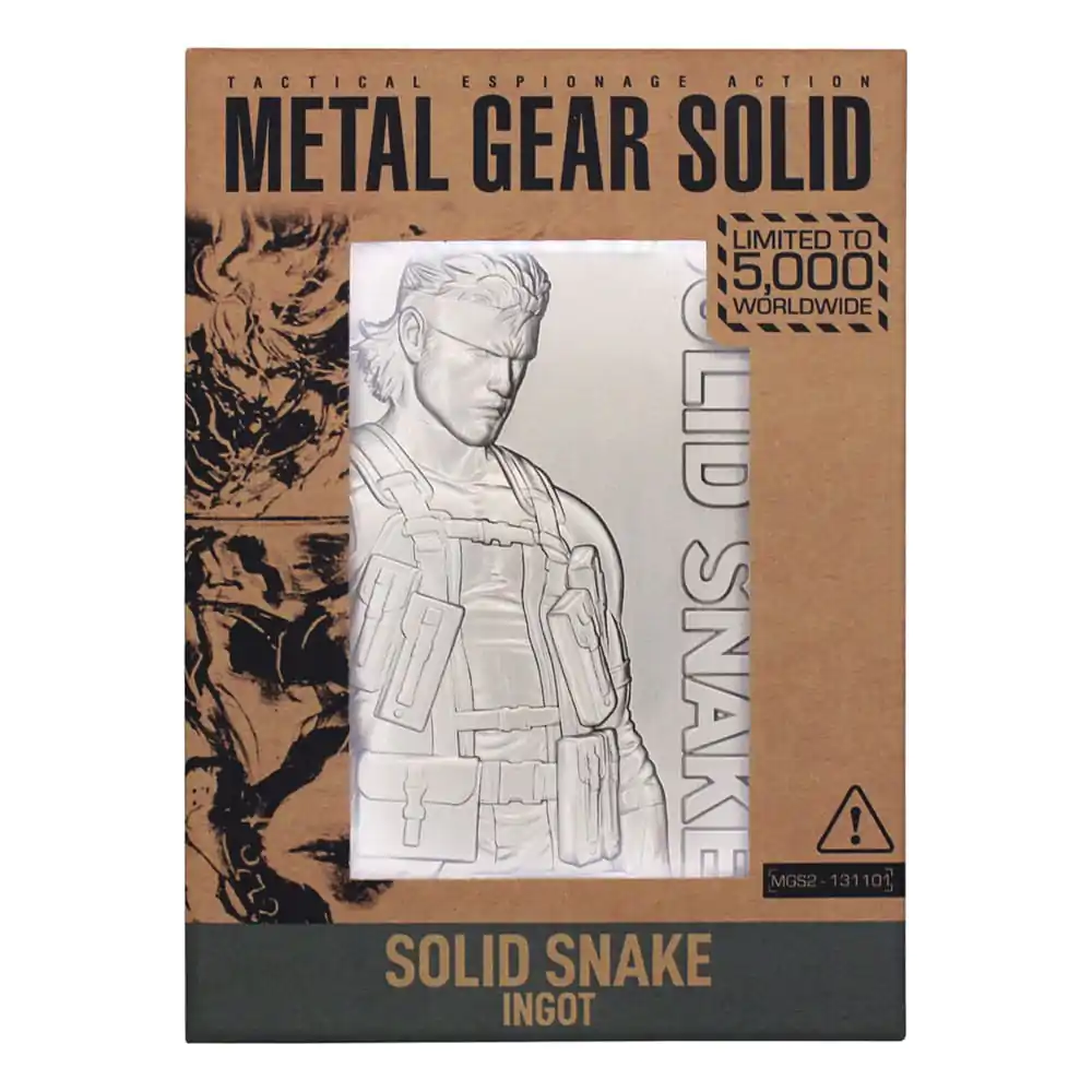 Metal Gear Solid 2 Ingot Zmija Limitirano izdanje fotografija proizvoda