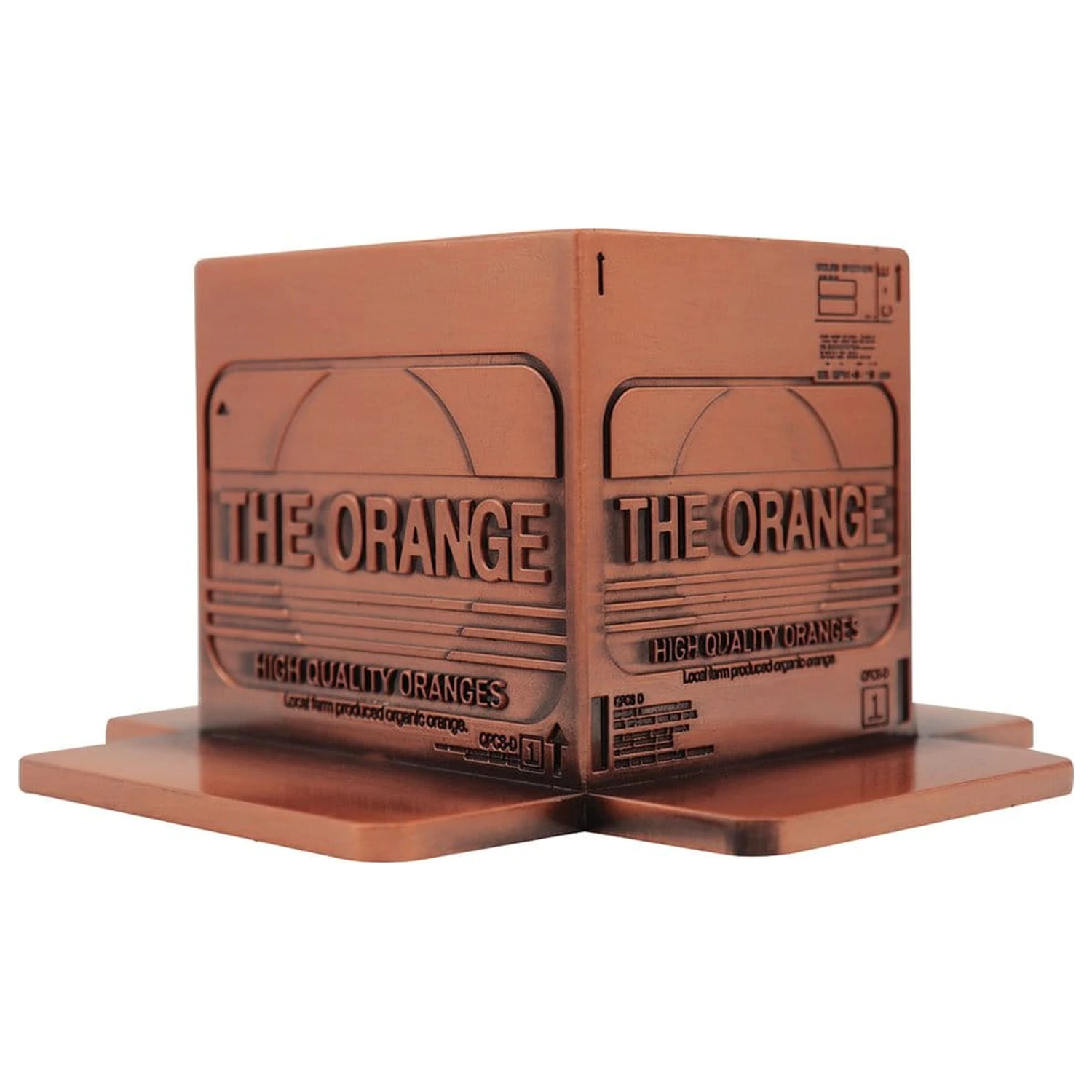 Metal Gear Solid 2 Replika Kartonska Kutija Antikno Zlatna fotografija proizvoda