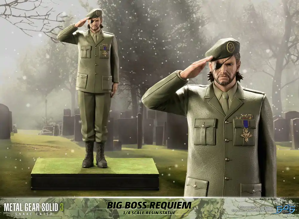 Metal Gear Solid 3: Snake Eater kip 1/4 Big Boss Requiem 55 cm fotografija proizvoda