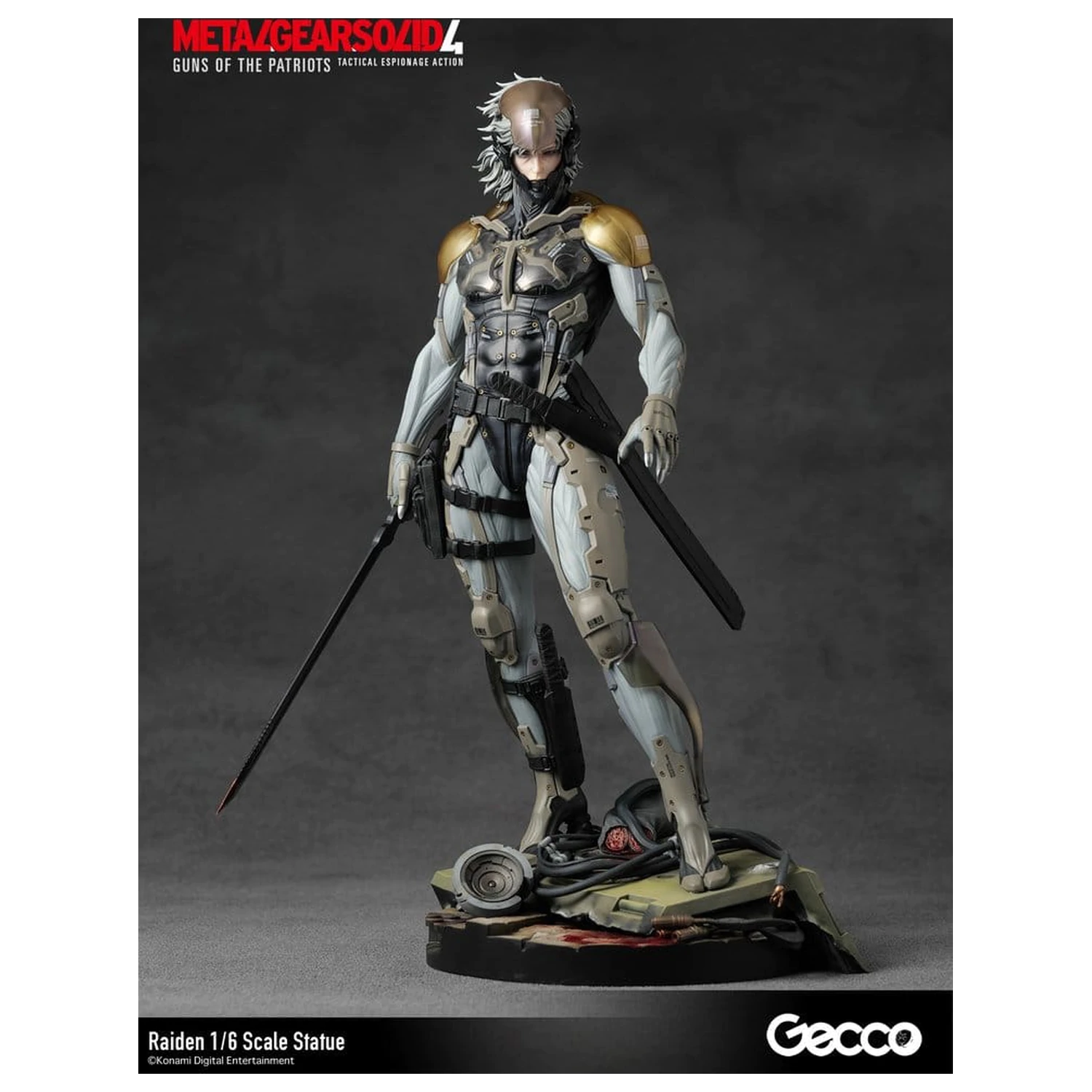Metal Gear Solid 4 Guns of the Patriots Statua 1/6 Raiden 32 cm fotografija proizvoda