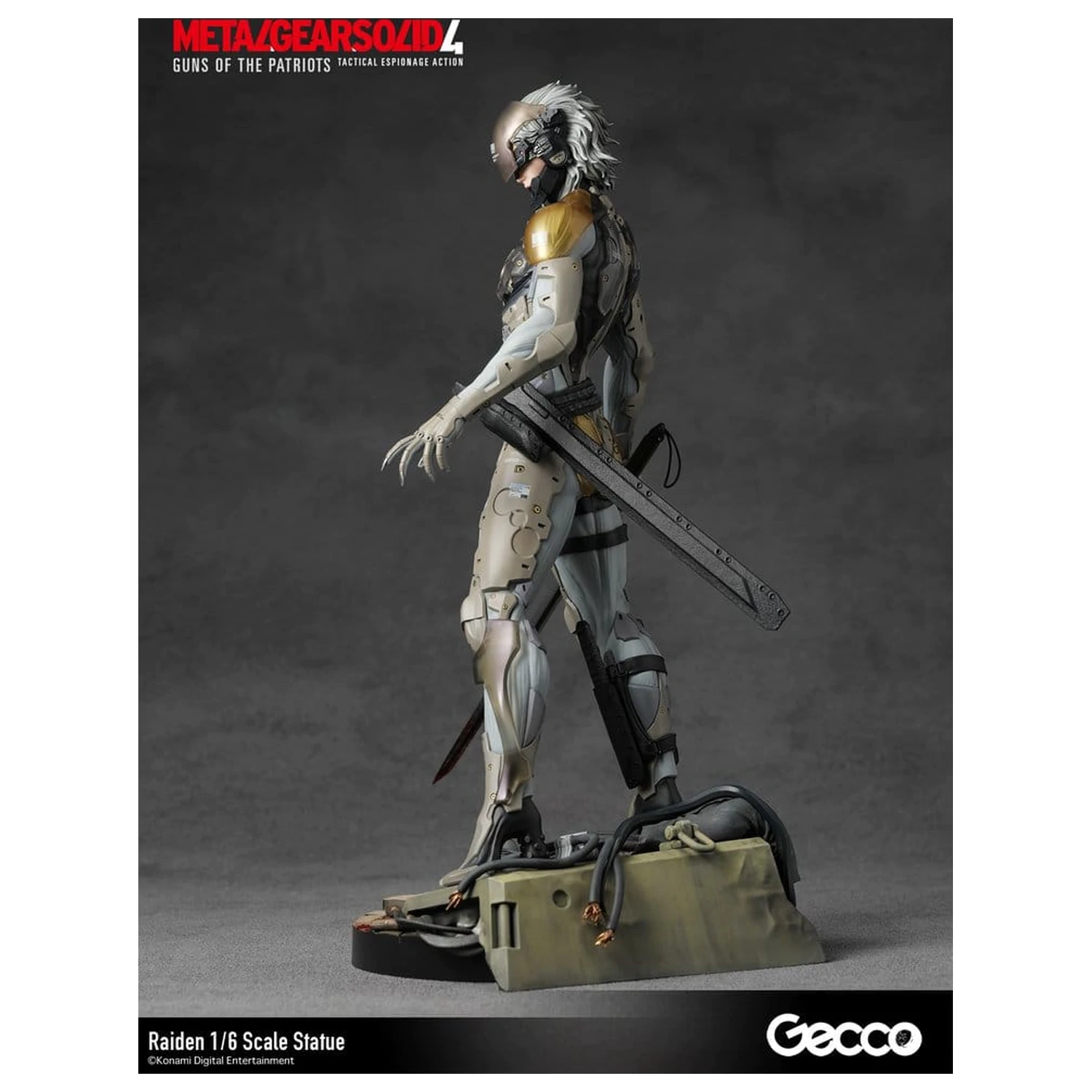 Metal Gear Solid 4 Guns of the Patriots Statua 1/6 Raiden 32 cm fotografija proizvoda
