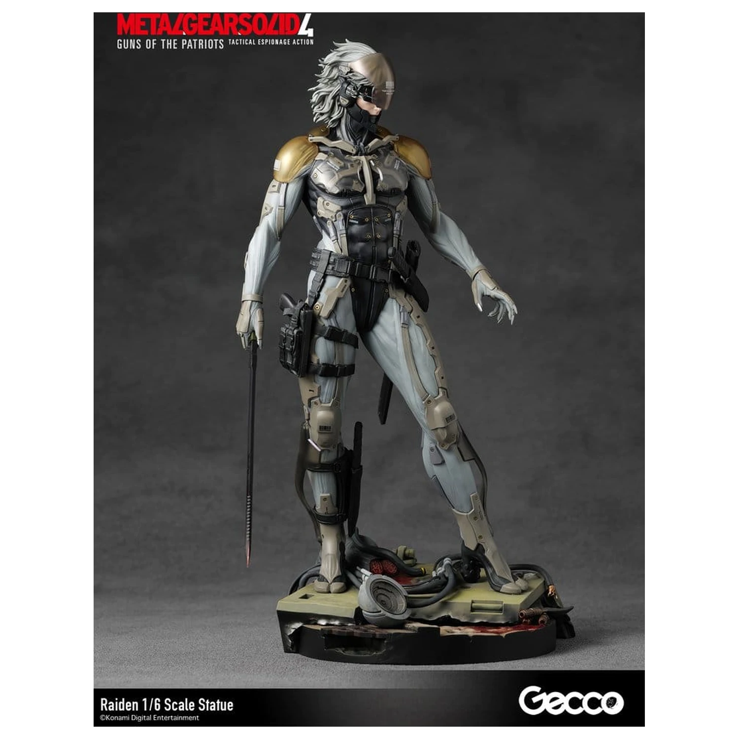 Metal Gear Solid 4 Guns of the Patriots Statua 1/6 Raiden 32 cm fotografija proizvoda