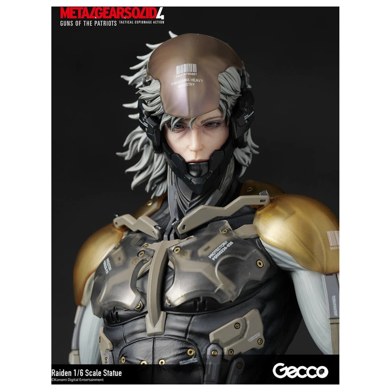 Metal Gear Solid 4 Guns of the Patriots Statua 1/6 Raiden 32 cm fotografija proizvoda