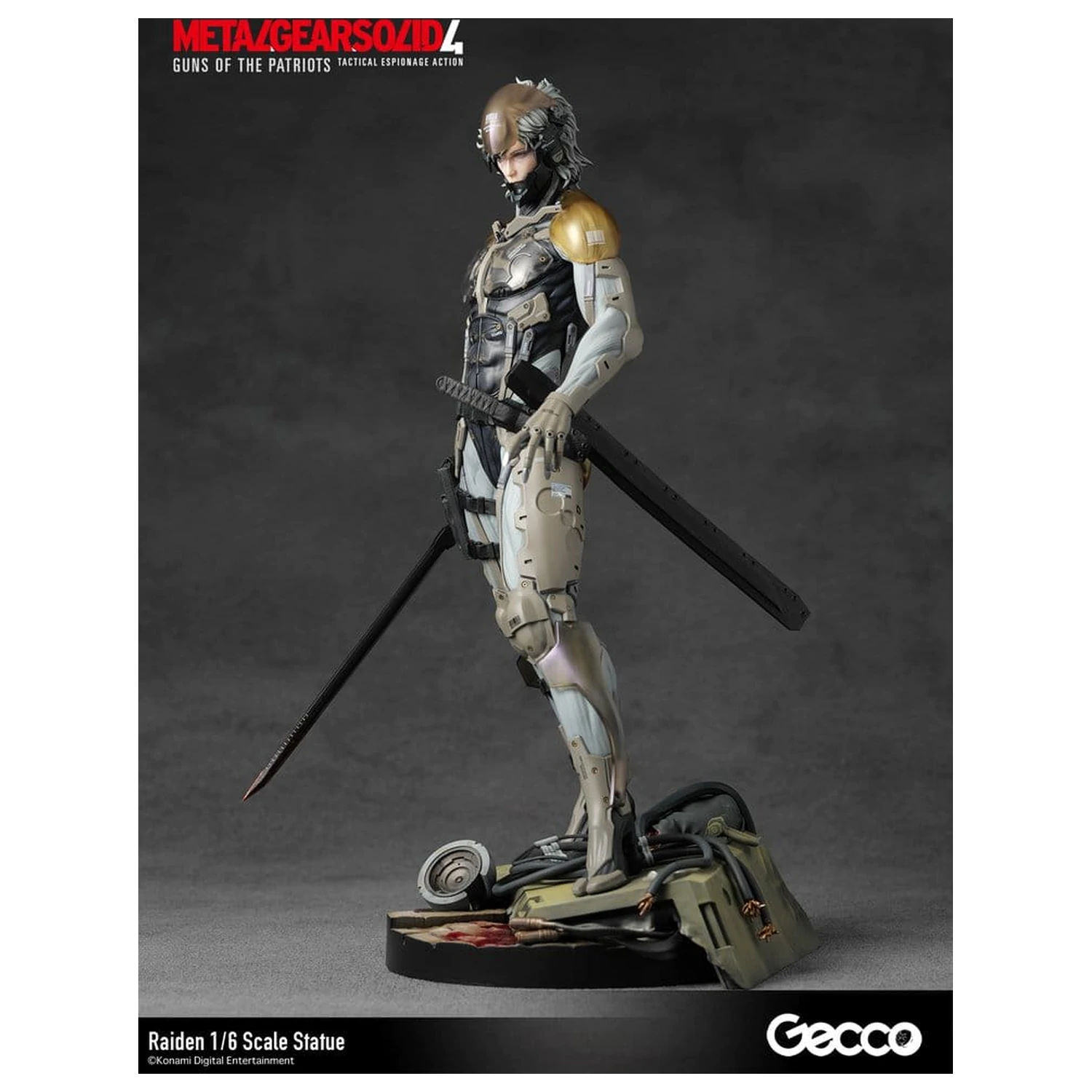 Metal Gear Solid 4 Guns of the Patriots Statua 1/6 Raiden 32 cm fotografija proizvoda
