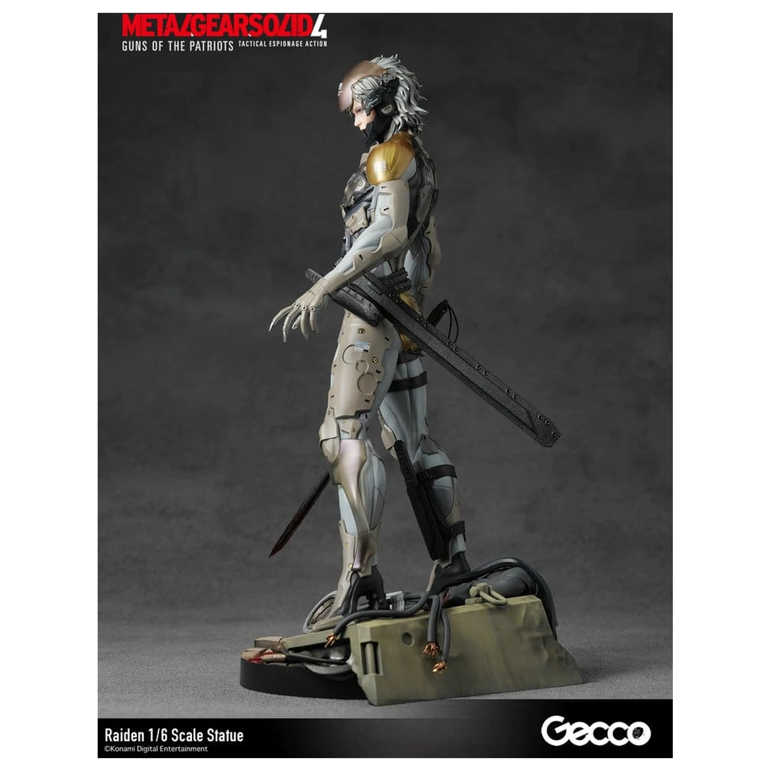 Metal Gear Solid 4 Guns of the Patriots Statua 1/6 Raiden 32 cm fotografija proizvoda