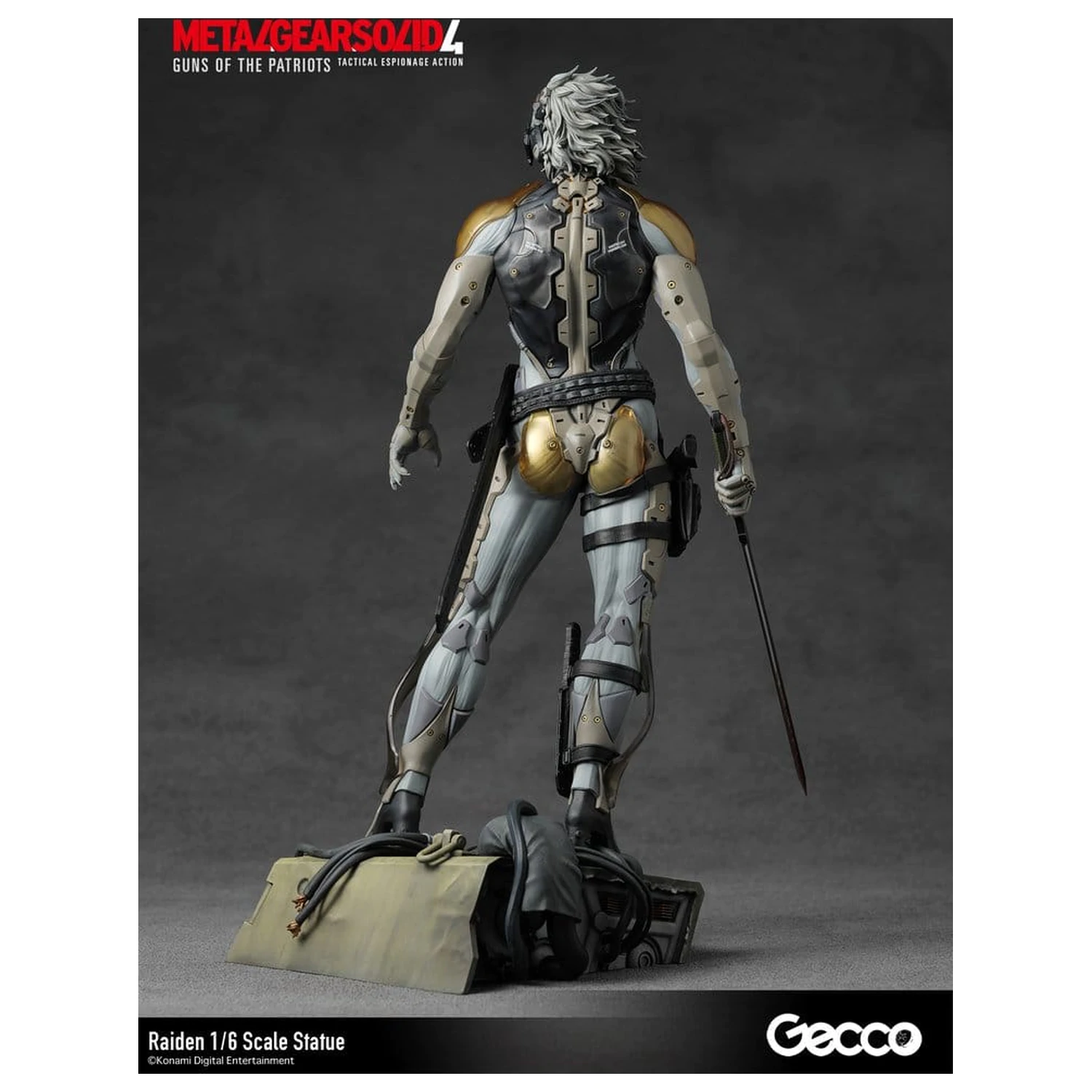 Metal Gear Solid 4 Guns of the Patriots Statua 1/6 Raiden 32 cm fotografija proizvoda