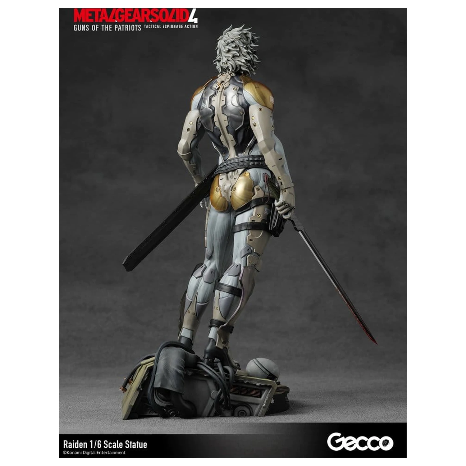 Metal Gear Solid 4 Guns of the Patriots Statua 1/6 Raiden 32 cm fotografija proizvoda