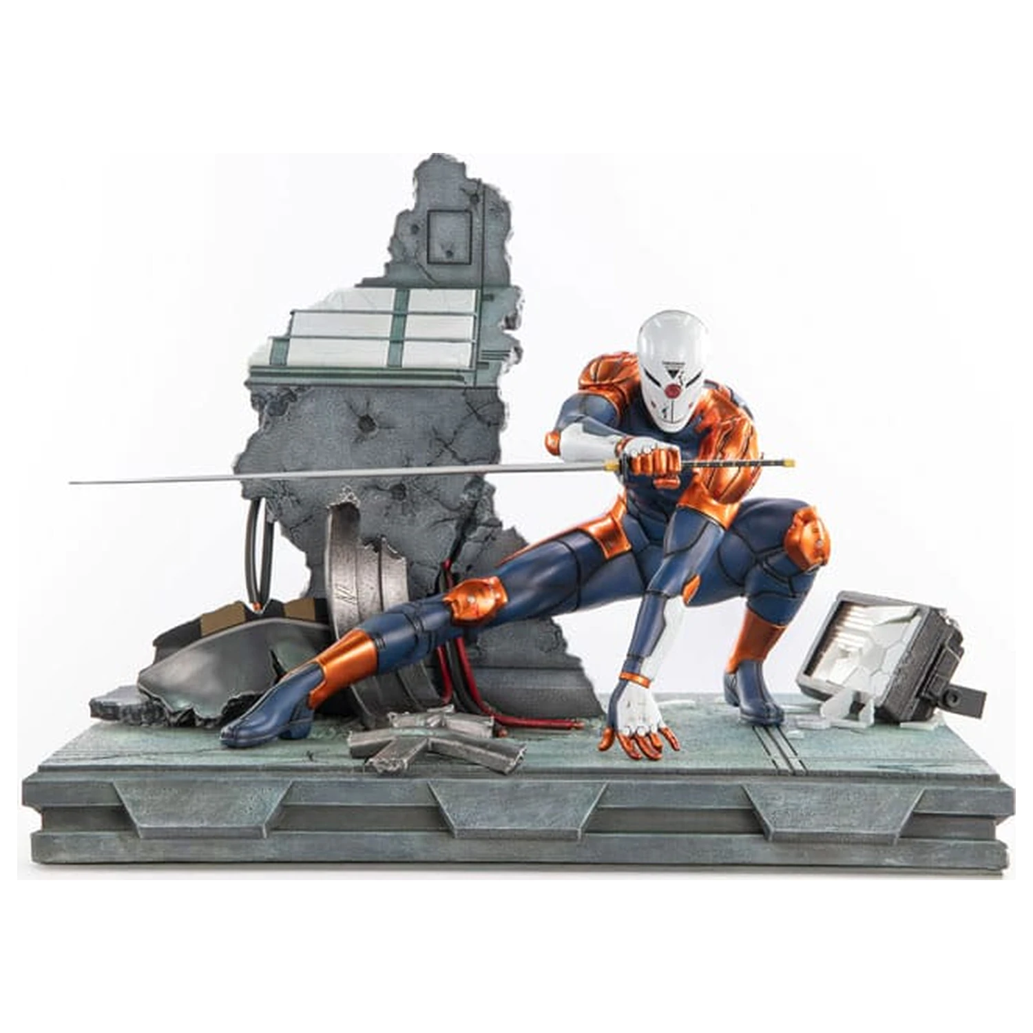 Metal Gear Solid Statua Cyborg Ninja (Gray Fox) 41 cm fotografija proizvoda