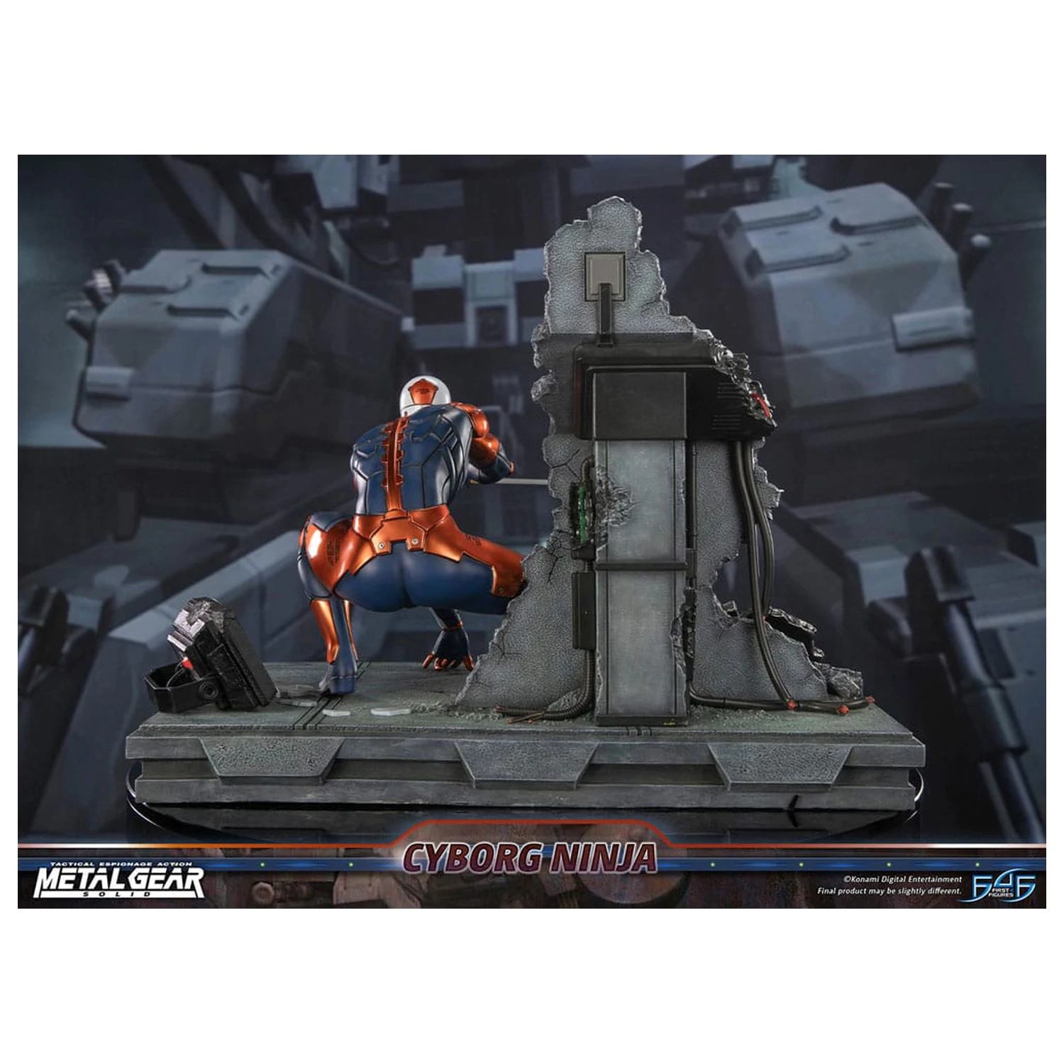 Metal Gear Solid Statua Cyborg Ninja (Gray Fox) 41 cm fotografija proizvoda
