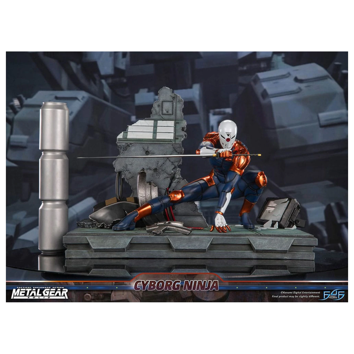Metal Gear Solid Statua Cyborg Ninja (Gray Fox) 41 cm fotografija proizvoda