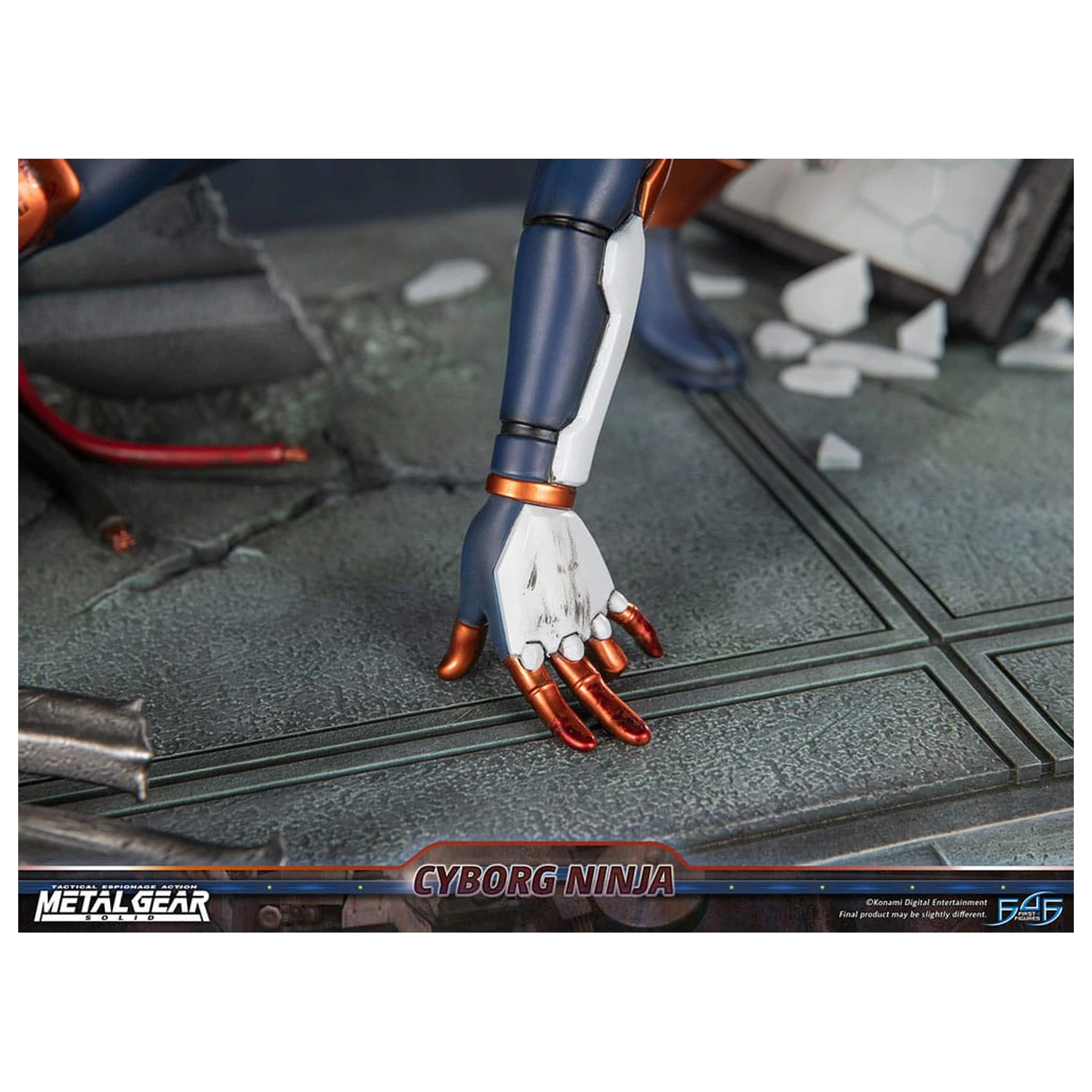 Metal Gear Solid Statua Cyborg Ninja (Gray Fox) 41 cm fotografija proizvoda