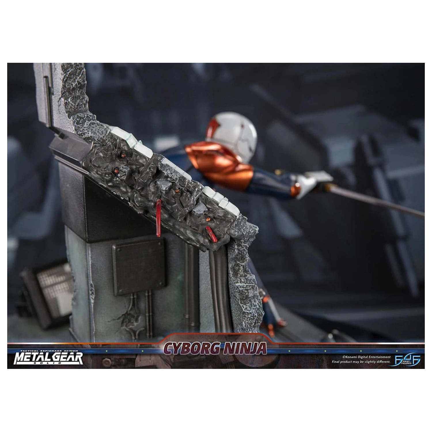 Metal Gear Solid Statua Cyborg Ninja (Gray Fox) 41 cm fotografija proizvoda