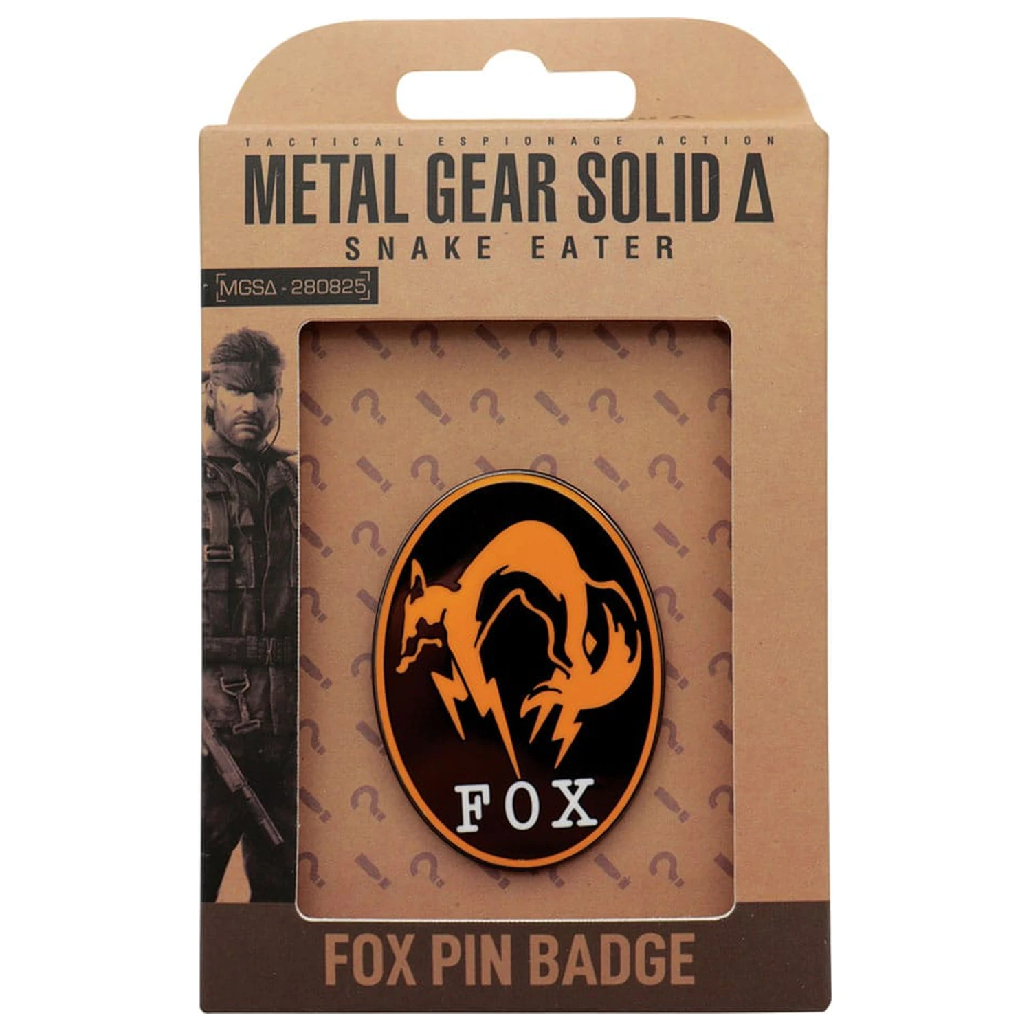 Metal Gear Solid Delta Pin Značka Fox Limited Edition fotografija proizvoda
