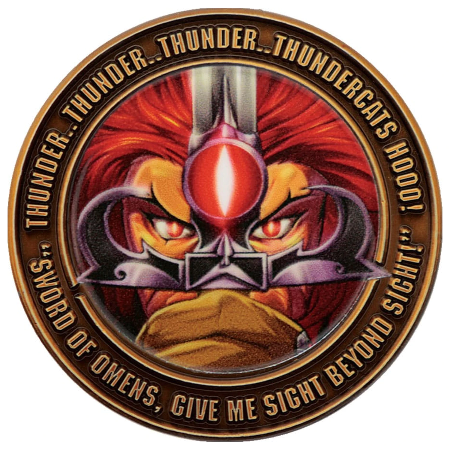 ThunderCats Kolekcionarski novčić Lion-O 40th Anniversary Limited Edition fotografija proizvoda