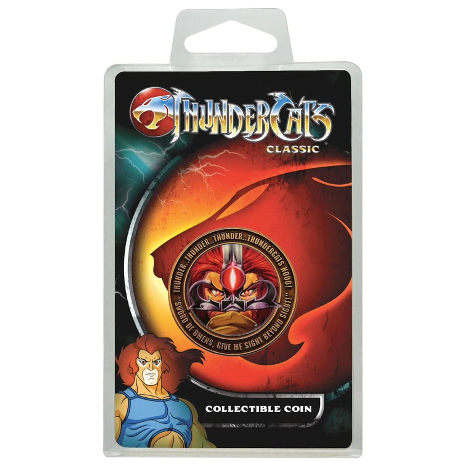ThunderCats Kolekcionarski novčić Lion-O 40th Anniversary Limited Edition fotografija proizvoda
