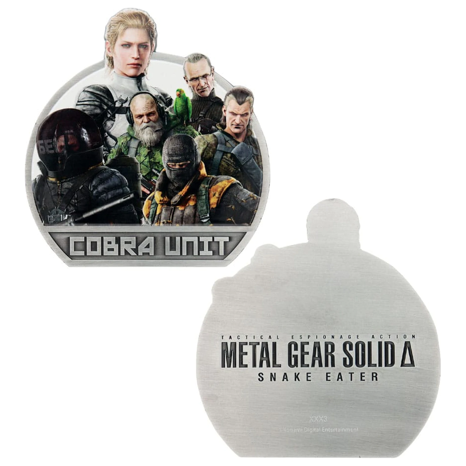 Metal Gear Solid Delta Medallion Cobra Unit Limited Edition fotografija proizvoda