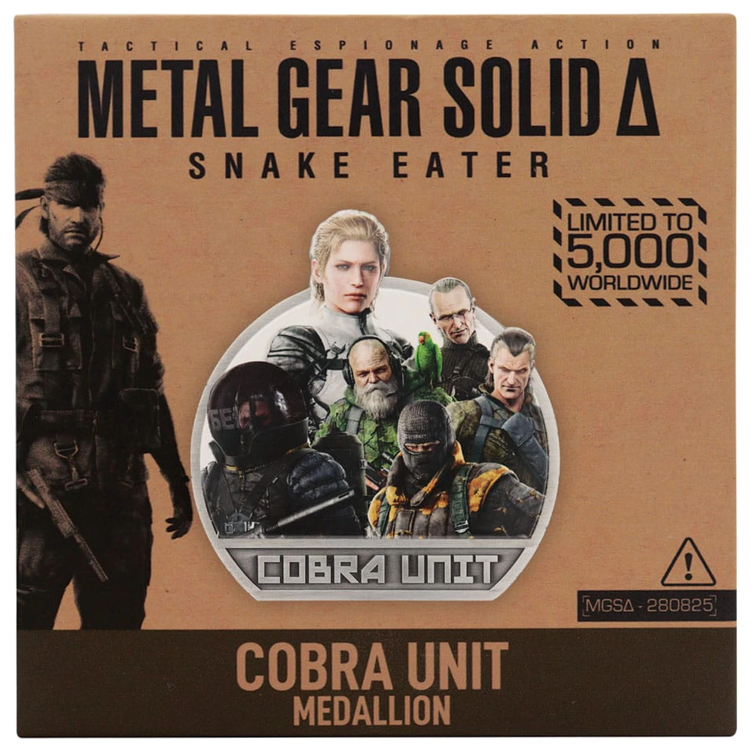 Metal Gear Solid Delta Medallion Cobra Unit Limited Edition fotografija proizvoda