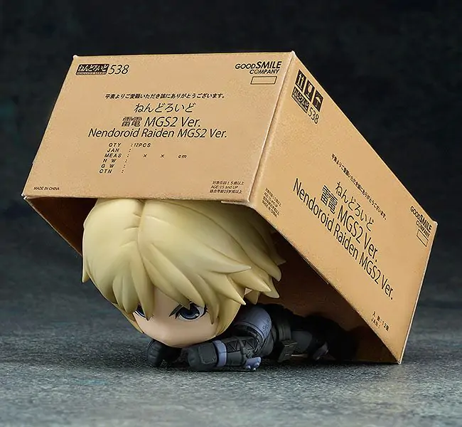 Metal Gear Solid Nendoroid akcijska figura Raiden MGS2 Ver. (re-run) 10 cm fotografija proizvoda