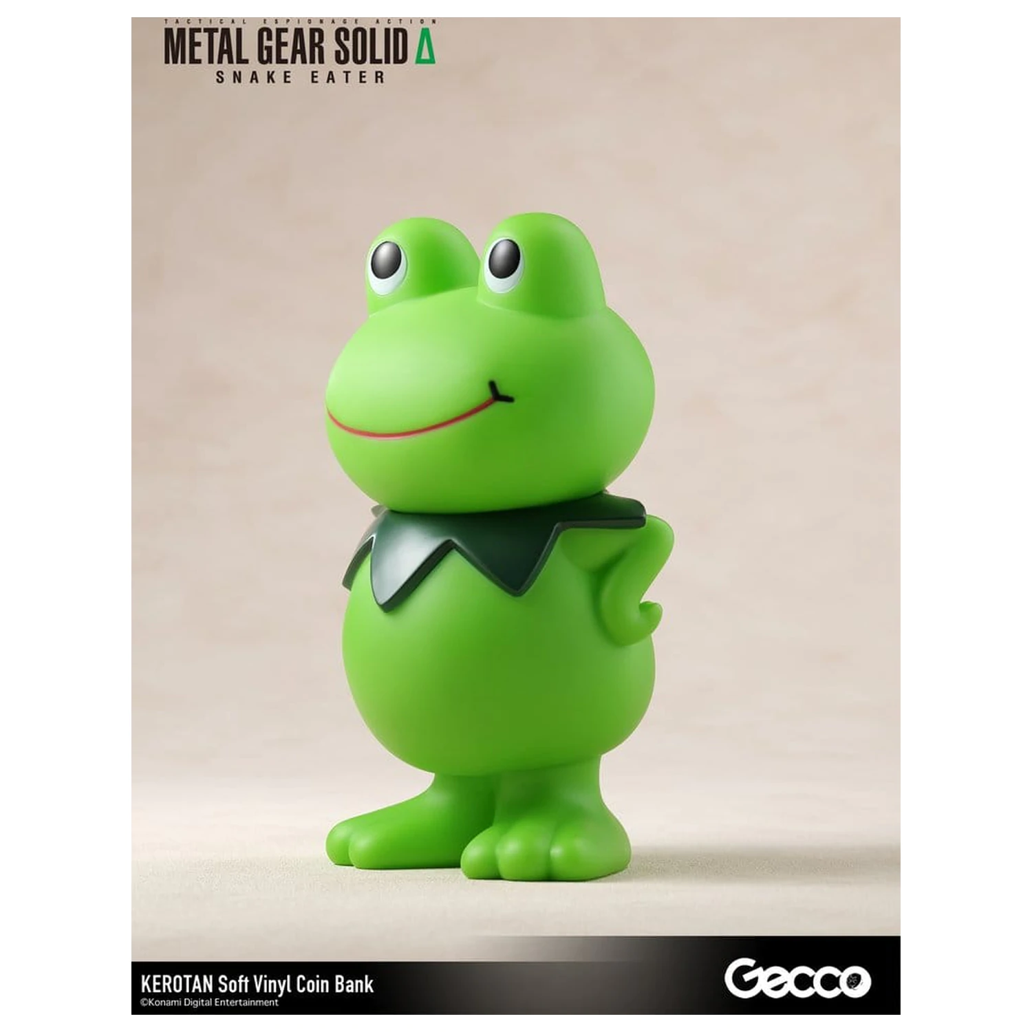 Metal Gear Solid Snake Eater mekana vinilna kasica prasica Kerotan 21 cm fotografija proizvoda