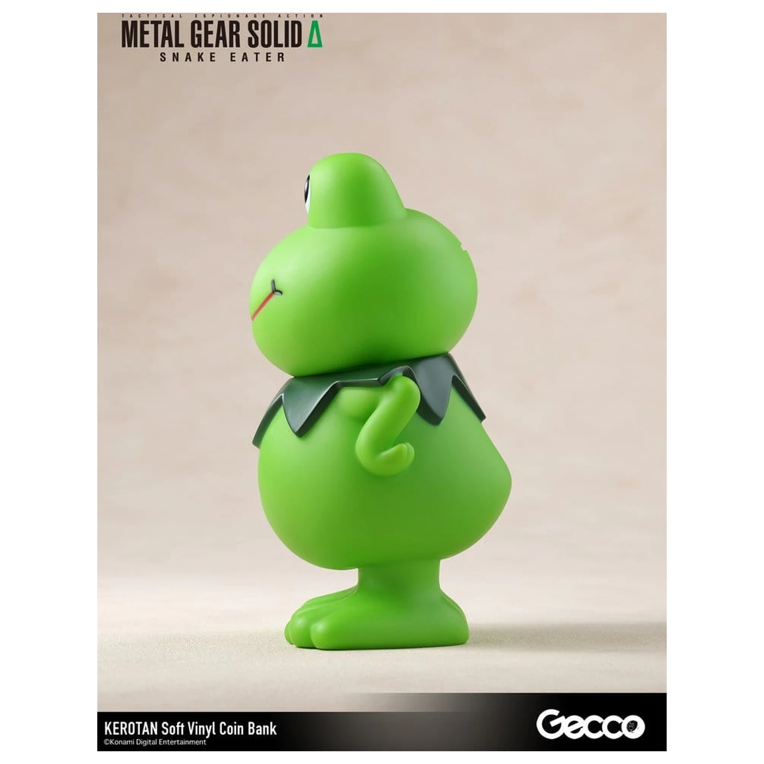 Metal Gear Solid Snake Eater mekana vinilna kasica prasica Kerotan 21 cm fotografija proizvoda