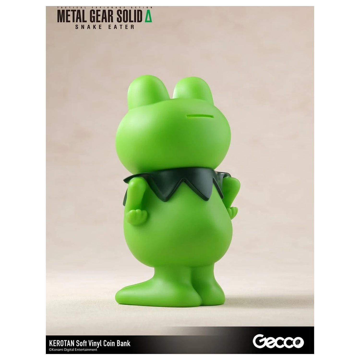 Metal Gear Solid Snake Eater mekana vinilna kasica prasica Kerotan 21 cm fotografija proizvoda